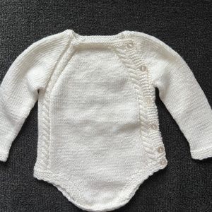 Baby Romper knitting Handmade